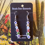 Flower Bead Earrings by Beads Over Diamonds