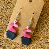 Handmade Halloween Earrings by Gemstone Jackalope