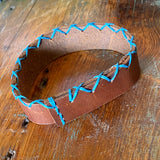 Leather Bangles by Misa Gonzales