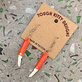 Toy Shop Earrings by Tough Kitty Designs