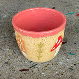 Ceramic Mushroom Mugs by Mehgan on the Moon