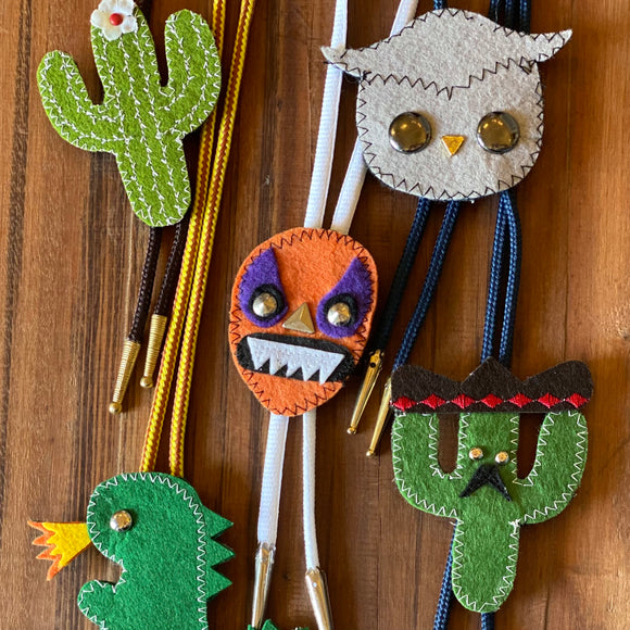 Bolo Ties by Monster Booty Threads