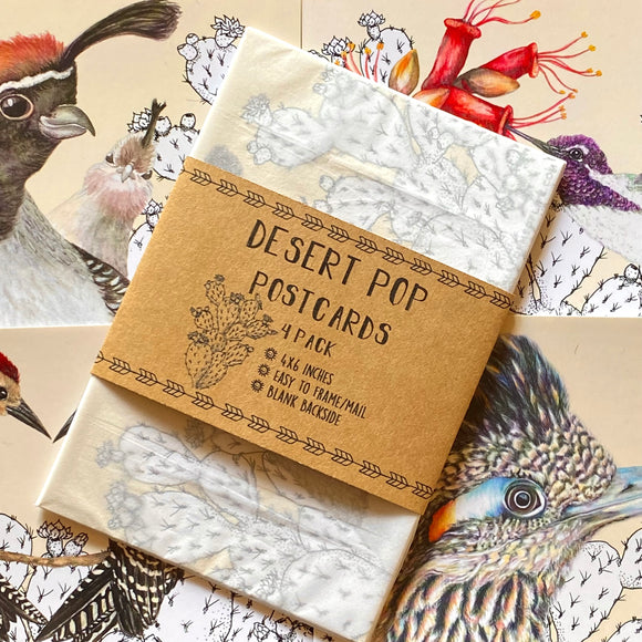 Desert Pop Postcard Pack by Aall Forms of Life