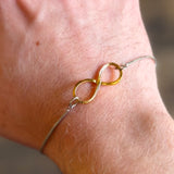 Adjustable Rhodium Bracelets by A Nice World