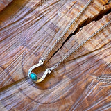 Lucky Horseshoe Necklace by High and Dry