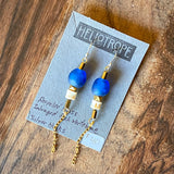 Bone Accent Earrings by Heliotrope*