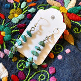 Handcrafted Turquoise Earrings by Gemstone Jackalope