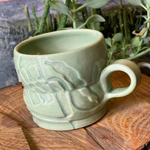 Desert Flora Mugs by Connected Earth Clay and Art Works*
