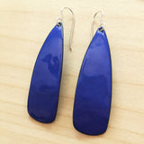 Enameled One-Piece Earrings by Little Toro Designs