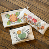 Zipper Pouches by Catherine Eyde