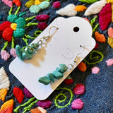 Handcrafted Turquoise Earrings by Gemstone Jackalope