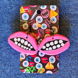 Hand Painted Earrings by Tracy Brown
