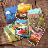 Tucson Stickers by RetroTrek