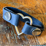 Leather Heart Bracelets by Misa Gonzales