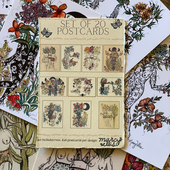 Postcard Packs by Marcy Ellis