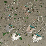 Papel Picado Earrings by Cactus Bloom Design