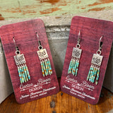Fringe Earrings by Cactus Bloom Design
