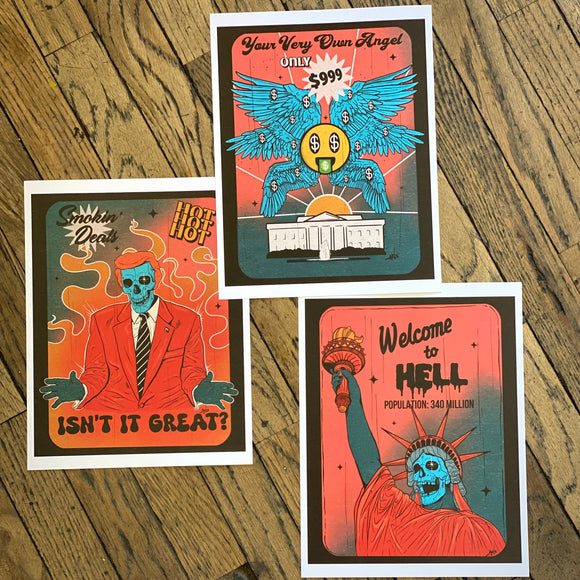 Posters From Hell by Nedzelski Designs