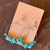 Handcrafted Turquoise Earrings by Gemstone Jackalope