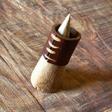 Leather Rings by Misa Gonzales