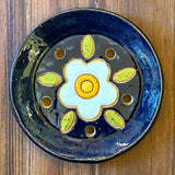 Ceramic Daisy Soap Dish by Tough Kitty Designs