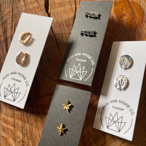Stud Earrings by Juju & Moxie