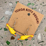 Toy Shop Earrings by Tough Kitty Designs