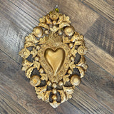 Cutout Sacred Heart Ornament