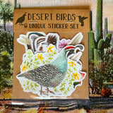 Sonoran Desert Critters Sticker Set by Aall Forms of Life