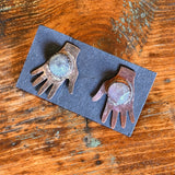 Gemstone Copper Earrings by Bohemian Behavior