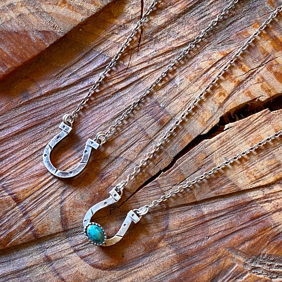 Lucky Horseshoe Necklace by High and Dry