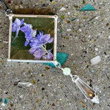 Pressed Flower Glass Ornaments by Goodness Glass