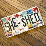 License Plate Signs by the Lost Highway Sign Company
