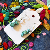 Handcrafted Turquoise Earrings by Gemstone Jackalope