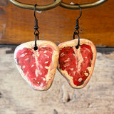 Hand Painted Earrings by Tracy Brown