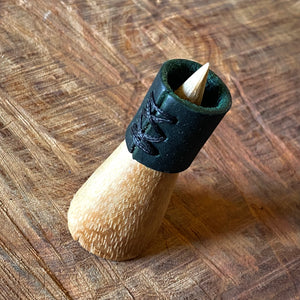 Leather Rings by Misa Gonzales