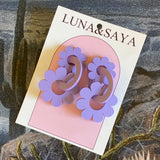 Acrylic and Polymer Earrings by Luna and Saya