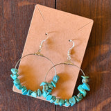 Handcrafted Turquoise Earrings by Gemstone Jackalope
