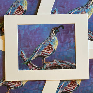 Quail Prints by Julie Originals*
