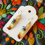 Handcrafted Pride Earrings by Gemstone Jackalope