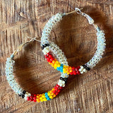 Beaded Hoops by Beads Over Diamonds