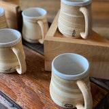 Ceramic Swirl Mugs by Crooked Tree Ceramics