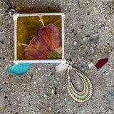 Pressed Flower Glass Ornaments by Goodness Glass