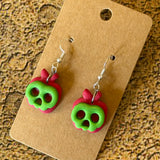 Handmade Halloween Earrings by Gemstone Jackalope