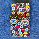 Hand Painted Earrings by Tracy Brown