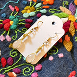 Handcrafted Cabochon Earrings by Gemstone Jackalope