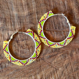 Beaded Hoops by Beads Over Diamonds