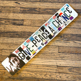 License Plate Signs by the Lost Highway Sign Company