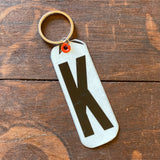 License Plate Key Ring by The Lost Highway Sign Company