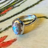 Opal Rings by Forged Silver Dust